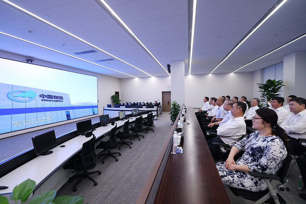 中国物流与中国中检举行工作会谈